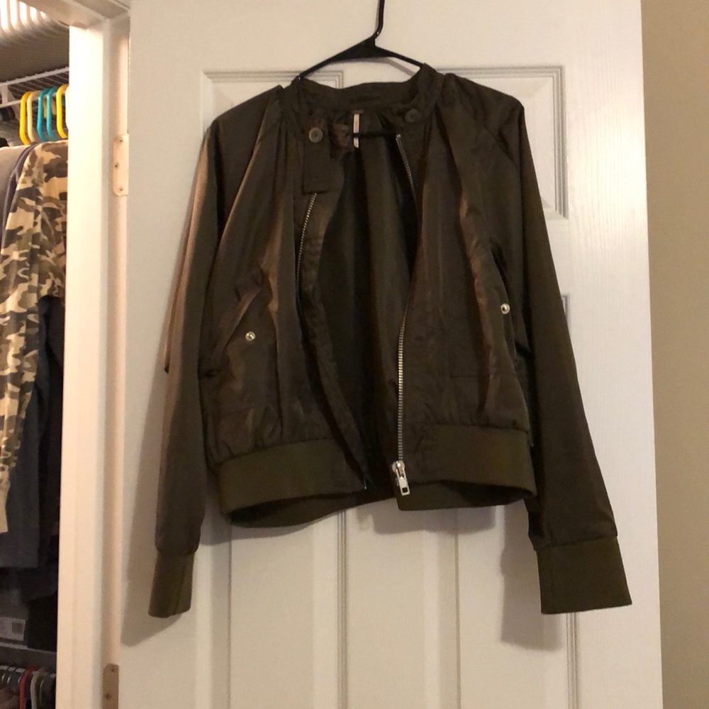 Free People bomber jacket